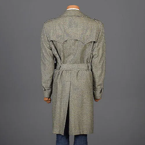 1970s Mens Mod Trench Coat