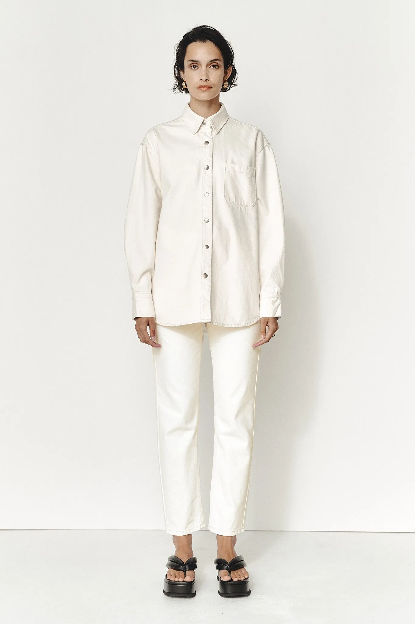 Alfalfa Shirt - Ivory