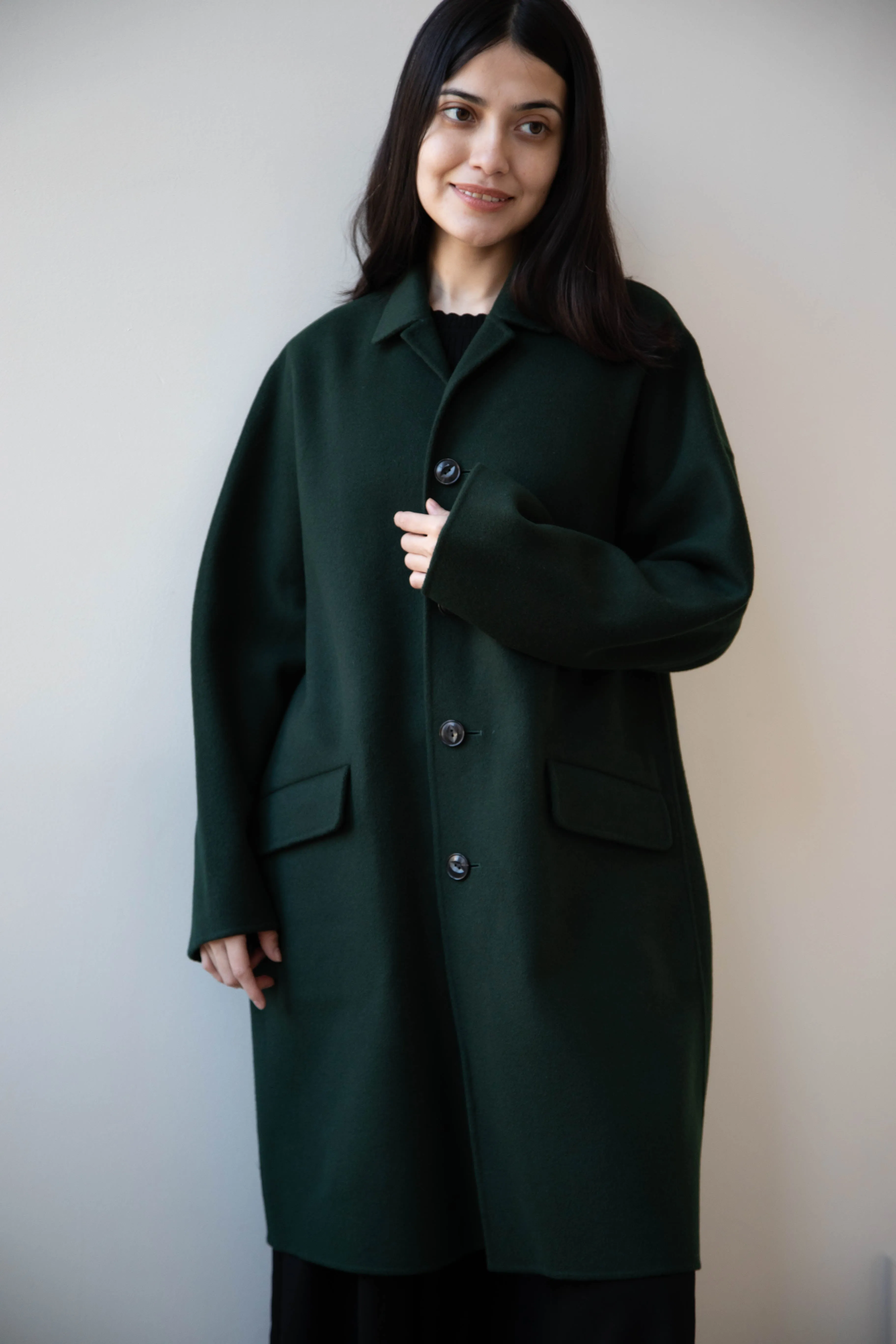 Arts & Science | Grandpa Coat in Jungle Green