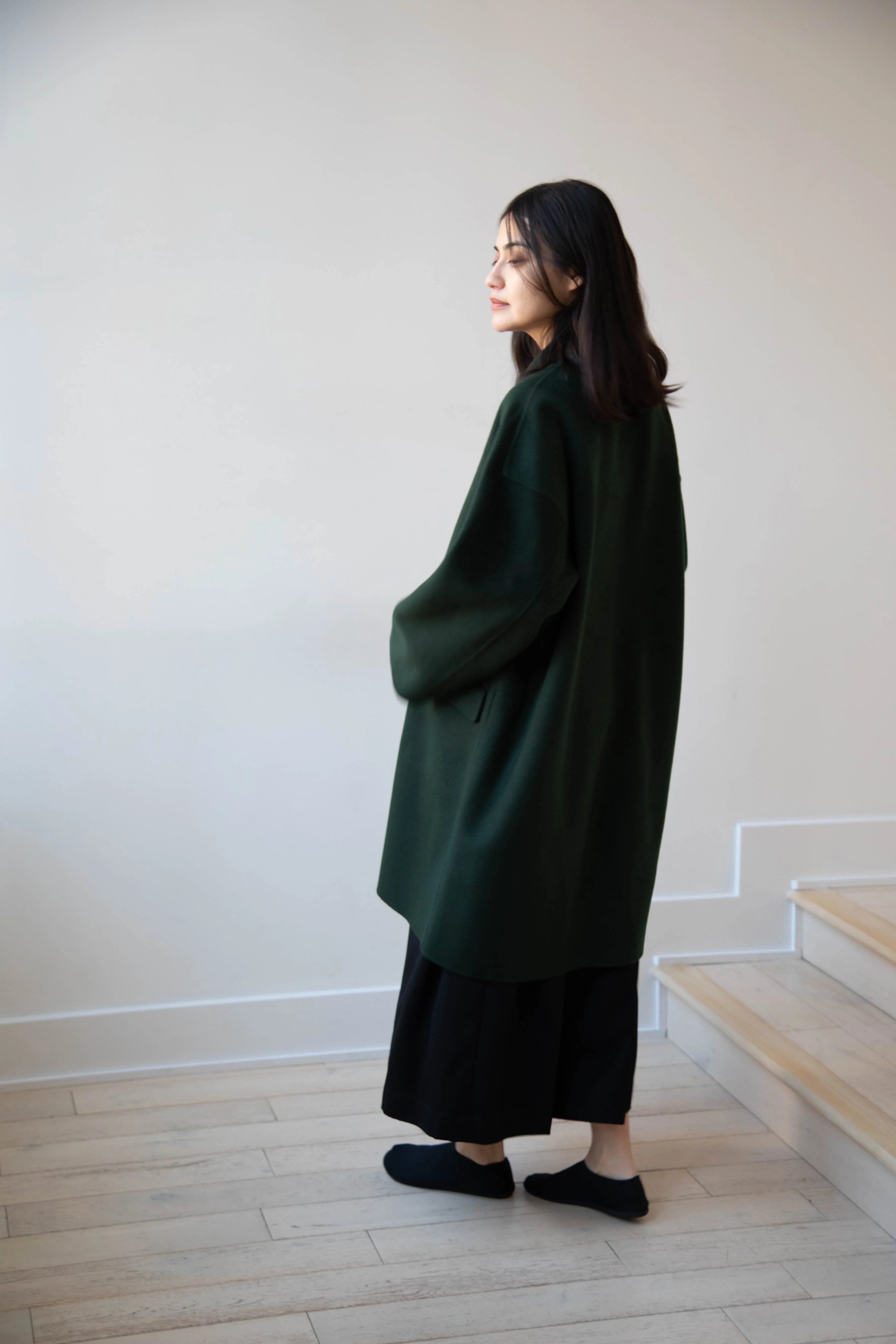 Arts & Science | Grandpa Coat in Jungle Green