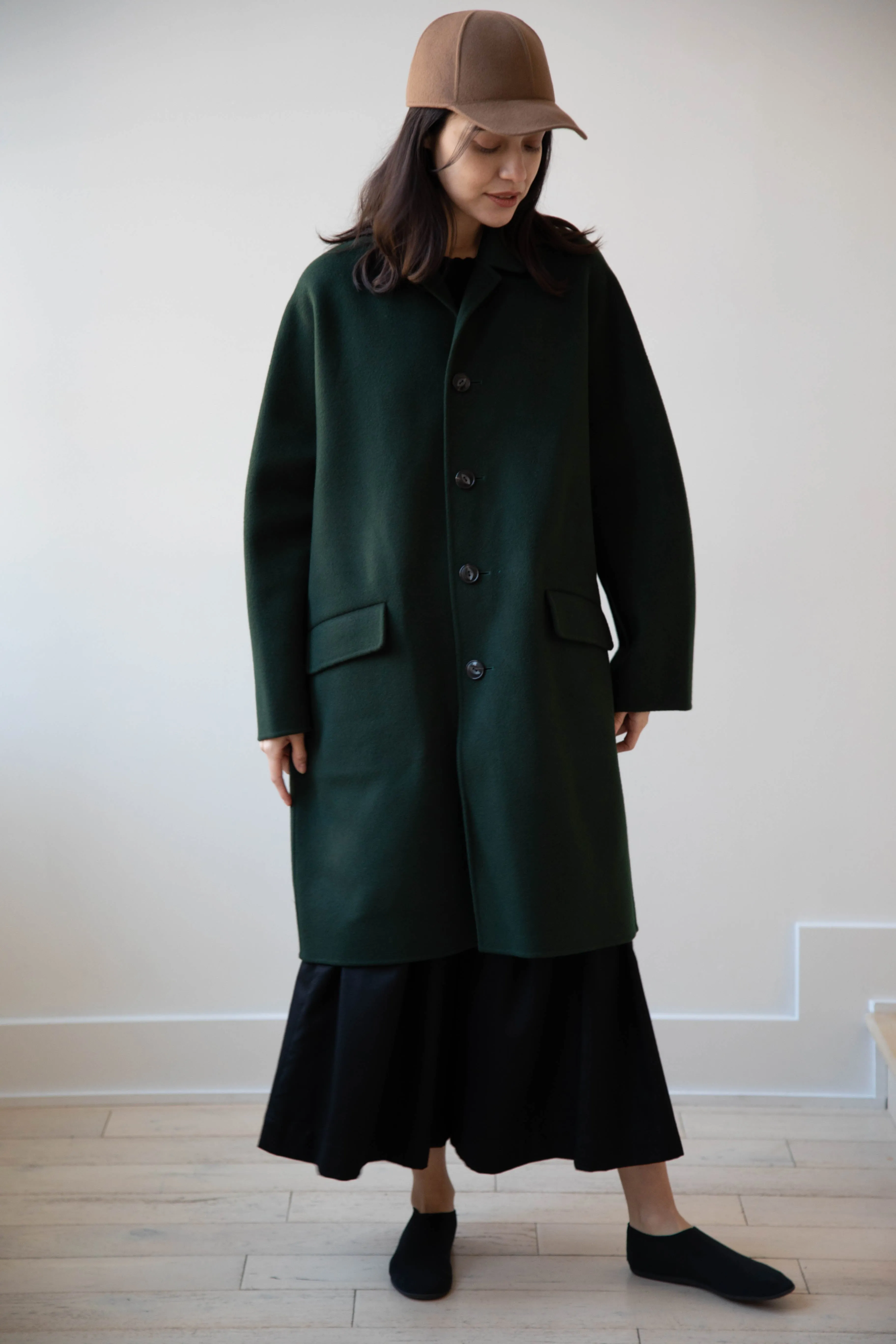 Arts & Science | Grandpa Coat in Jungle Green