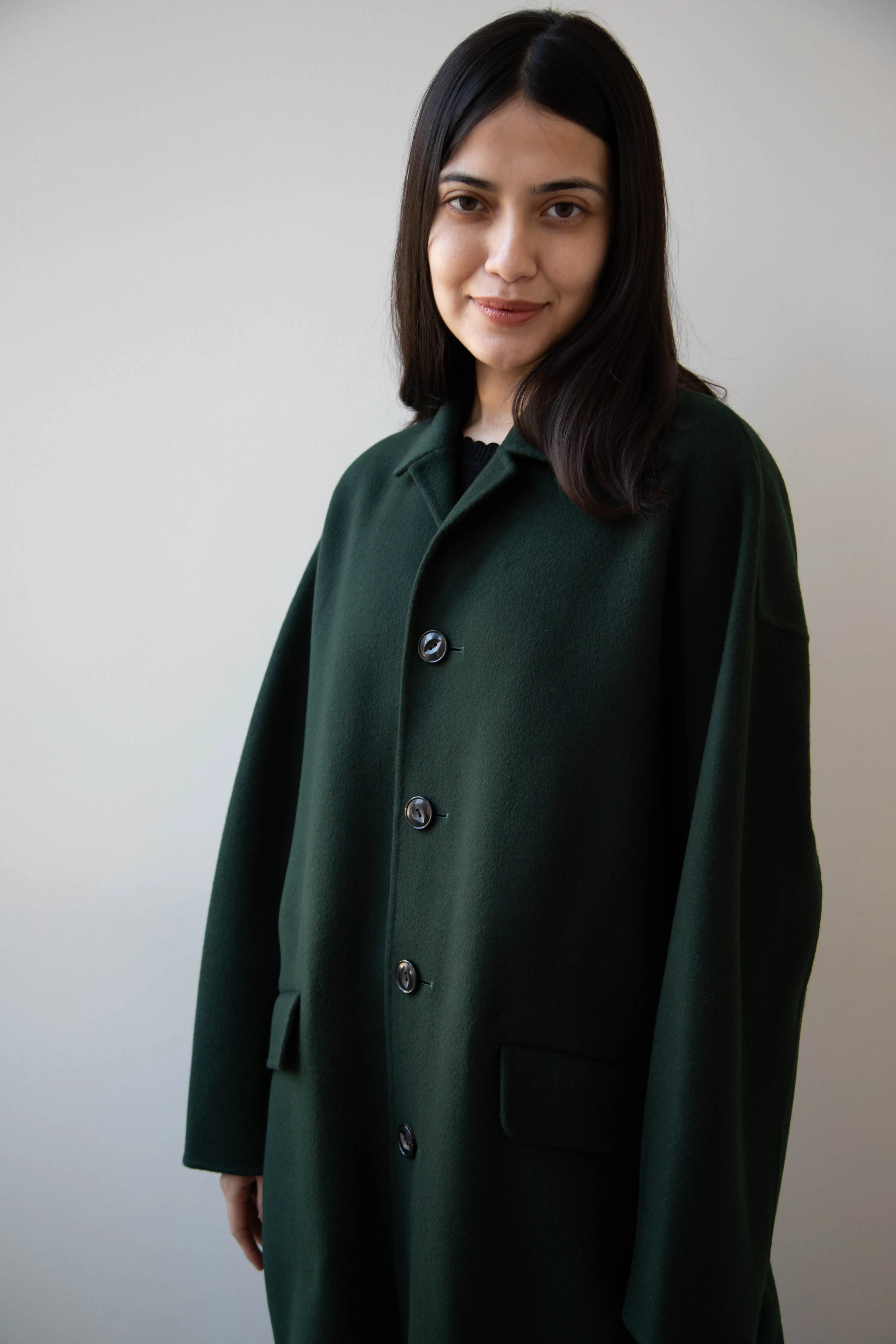 Arts & Science | Grandpa Coat in Jungle Green