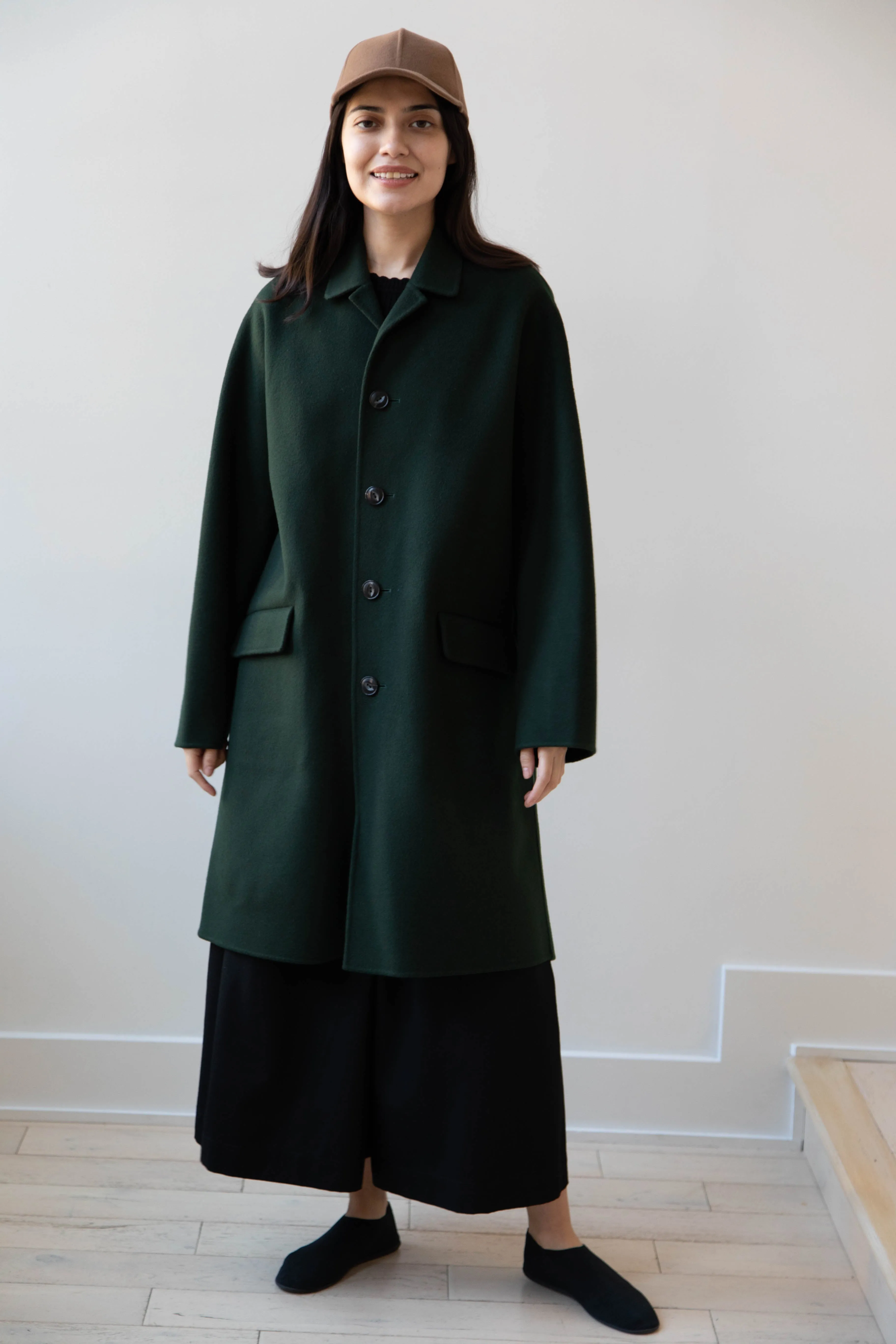 Arts & Science | Grandpa Coat in Jungle Green