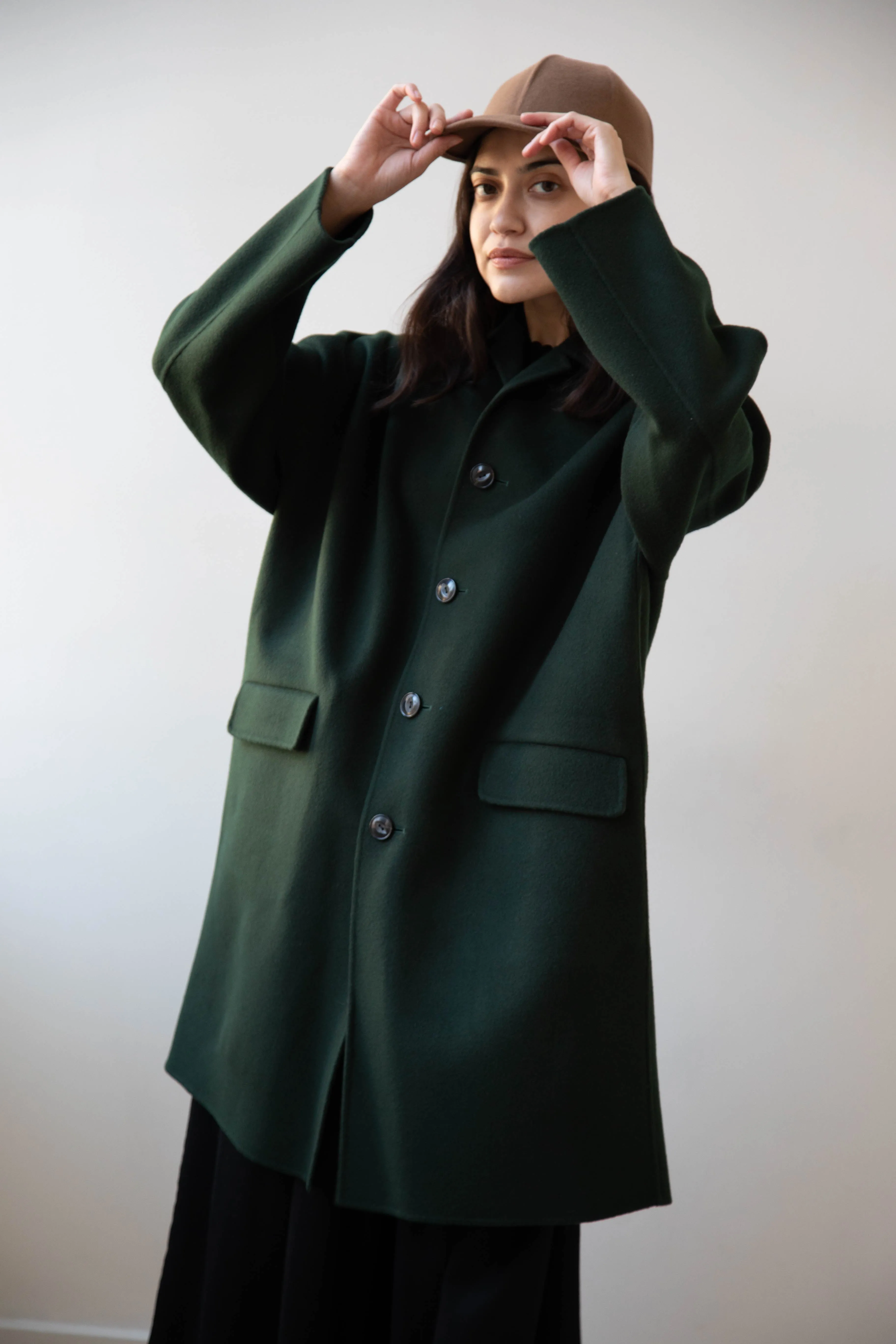 Arts & Science | Grandpa Coat in Jungle Green