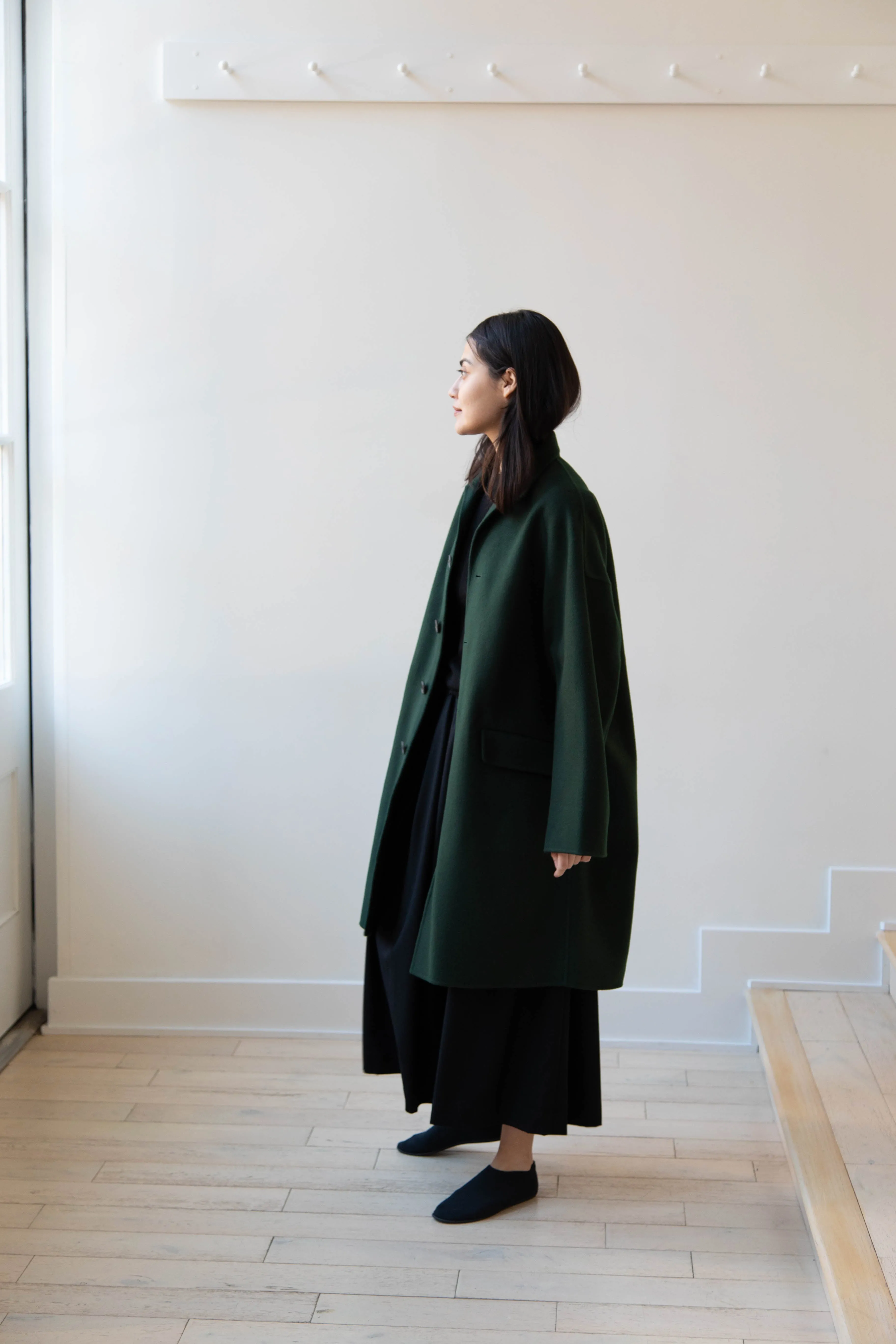 Arts & Science | Grandpa Coat in Jungle Green