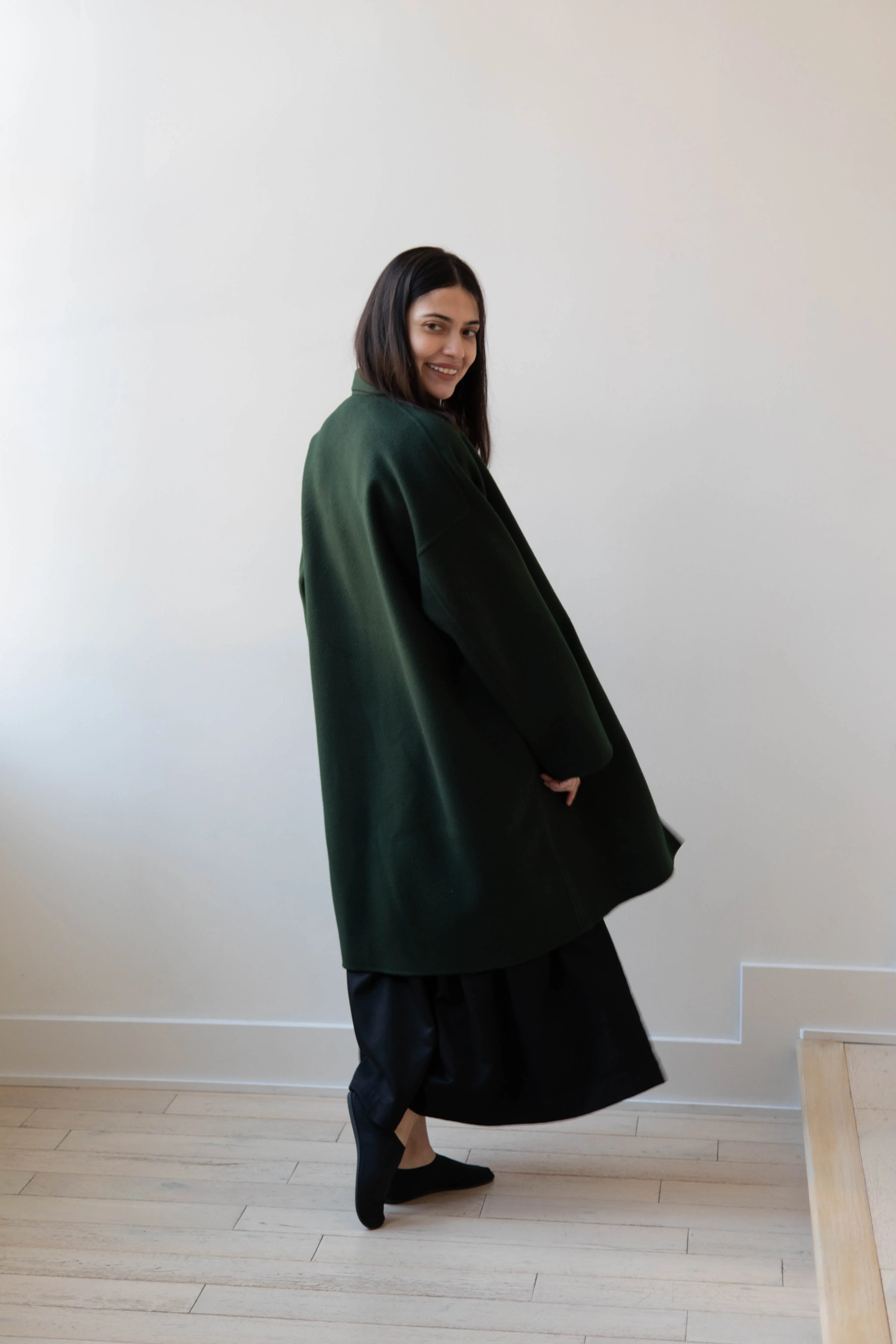 Arts & Science | Grandpa Coat in Jungle Green