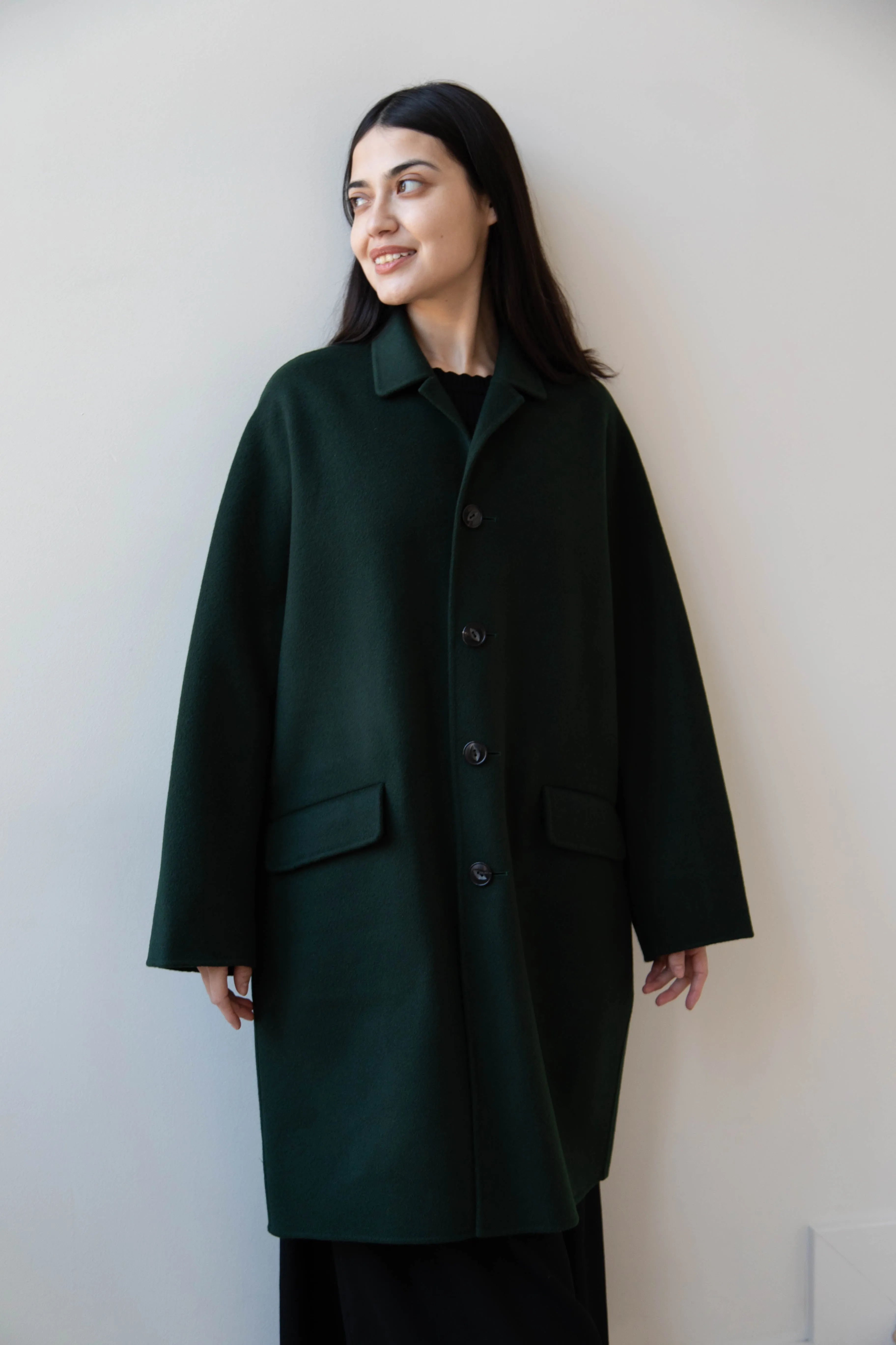 Arts & Science | Grandpa Coat in Jungle Green