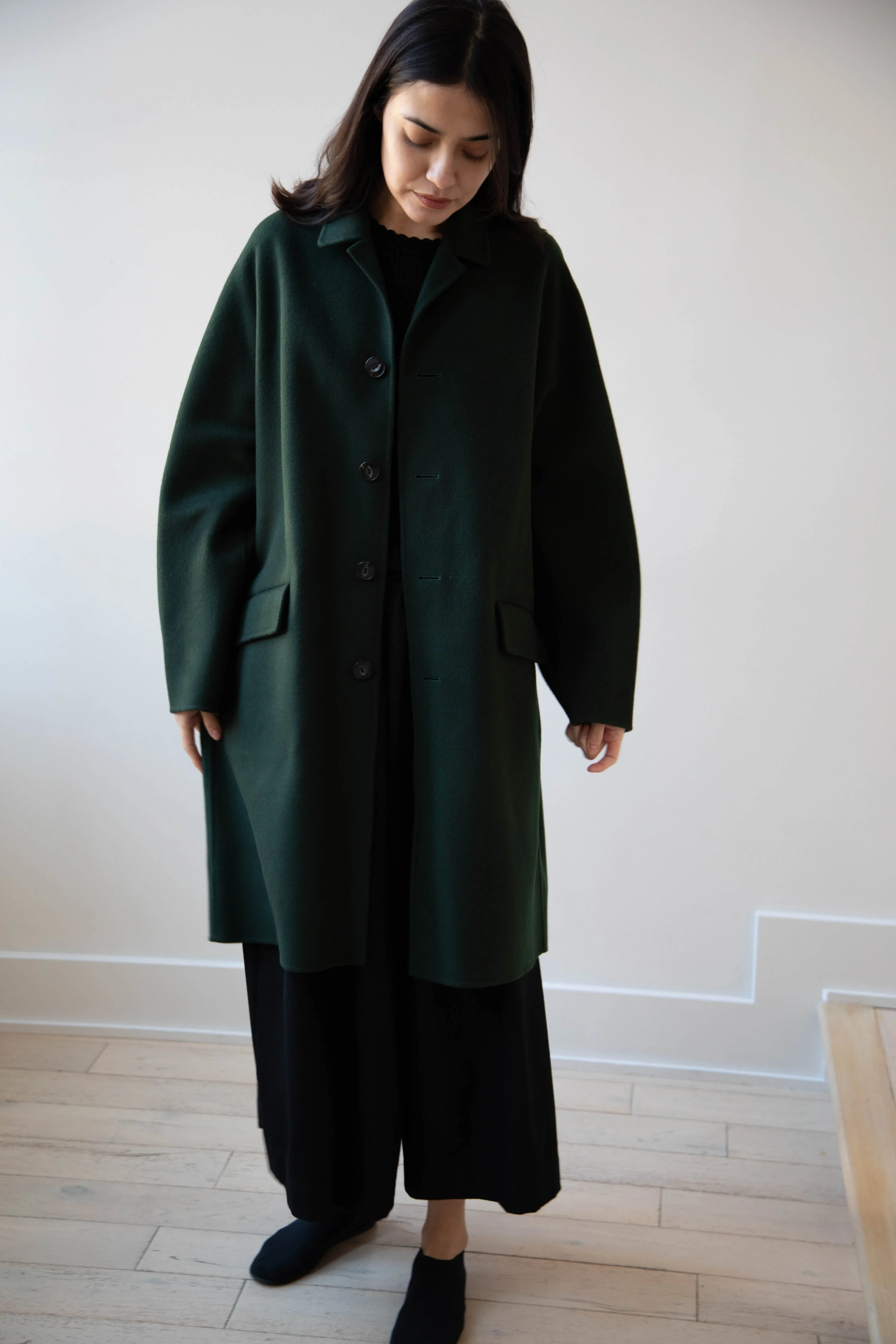 Arts & Science | Grandpa Coat in Jungle Green