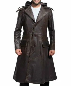 Assassins Creed Syndicate Jacob Frye Brown Trench Coat