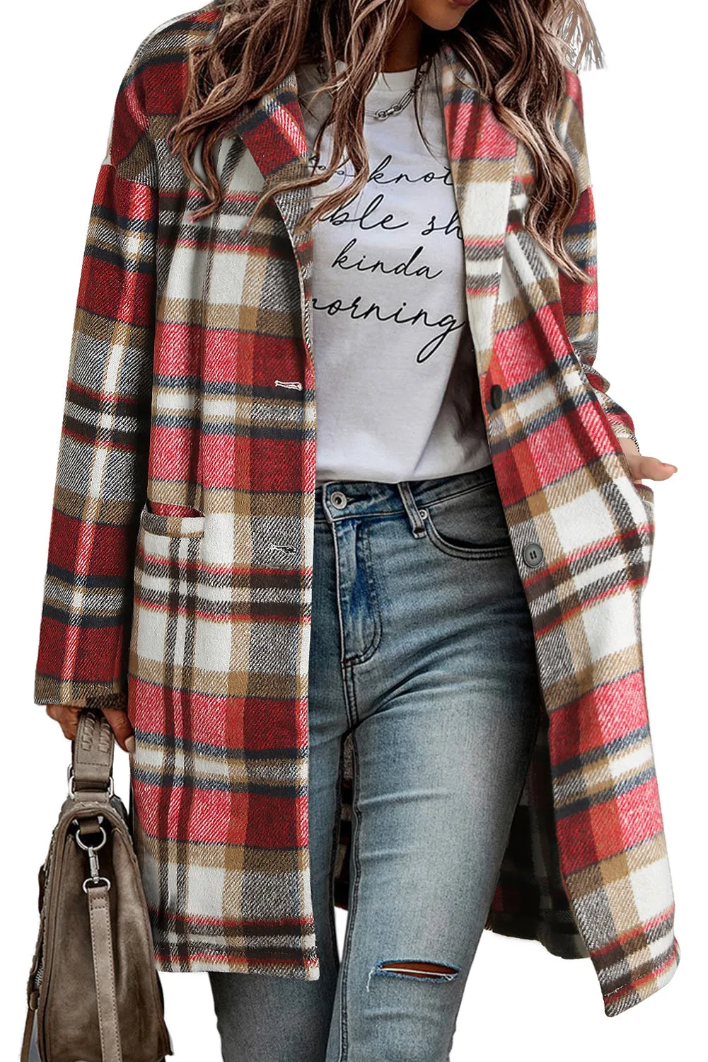 Autumn Plaid Coat