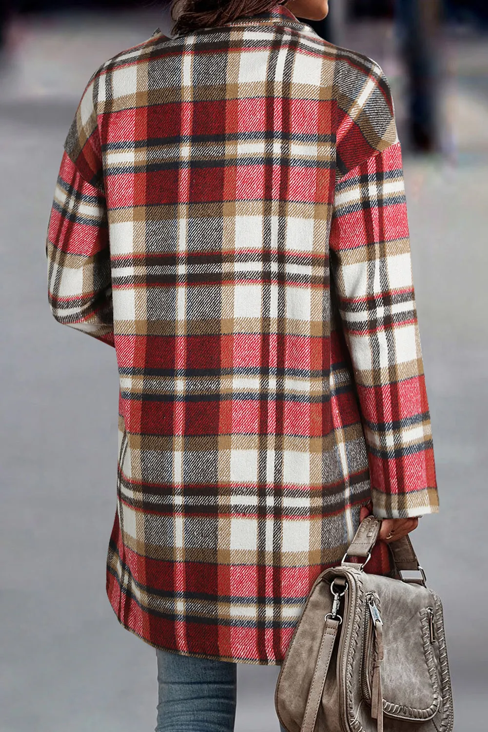 Autumn Plaid Coat