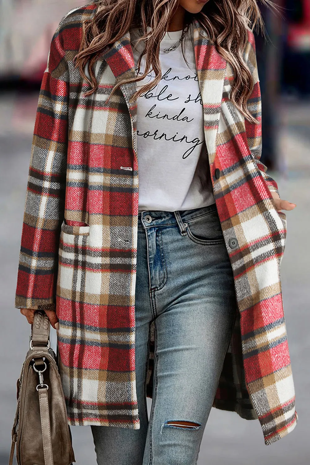 Autumn Plaid Coat