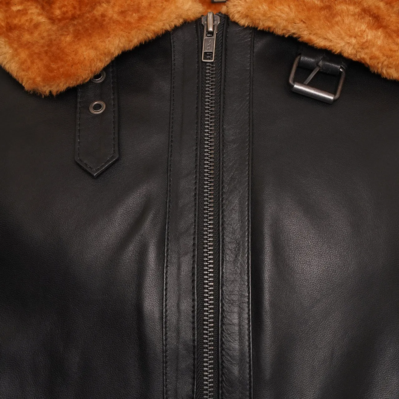 Aviator Shearling Bomber Shearling Jacket For Men