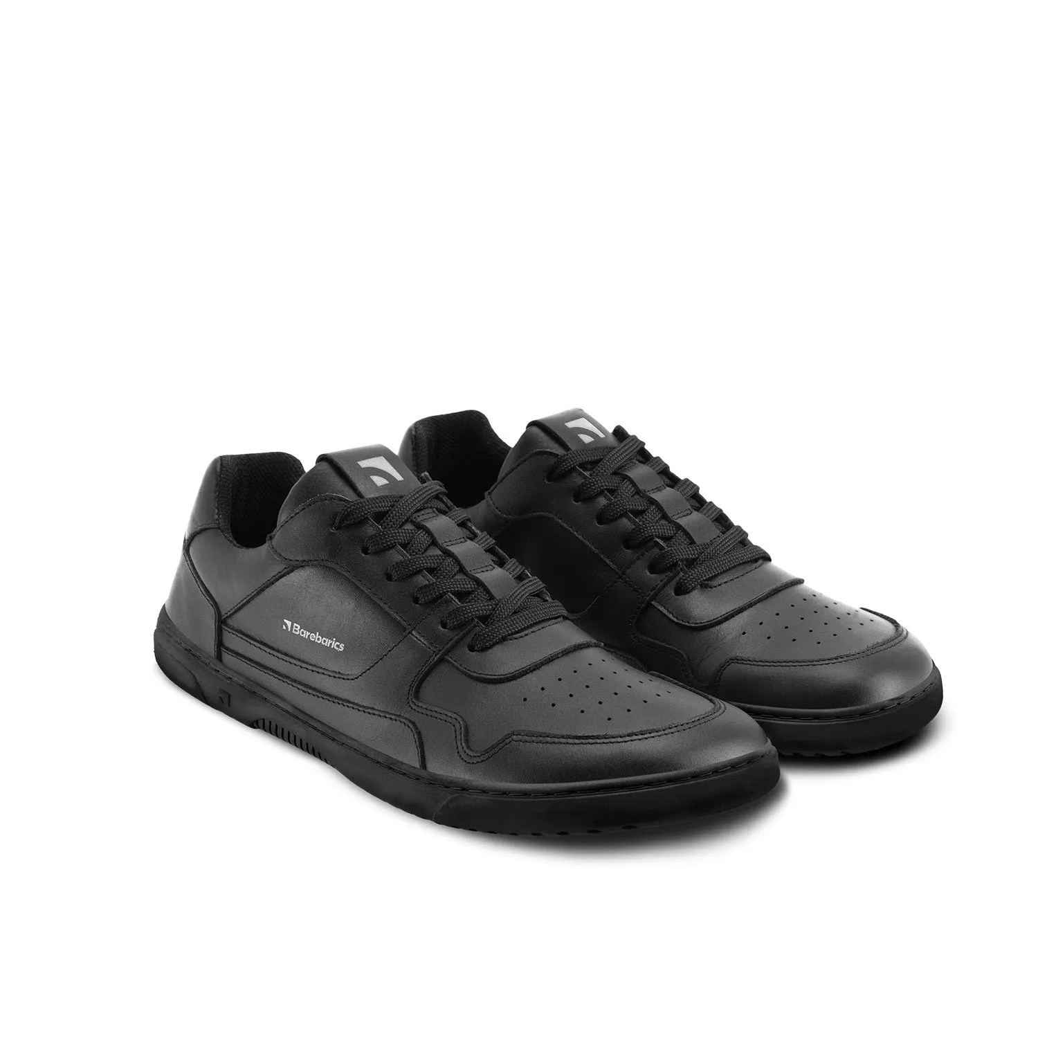 Barefoot Sneakers Barebarics Zing - Black - Leather