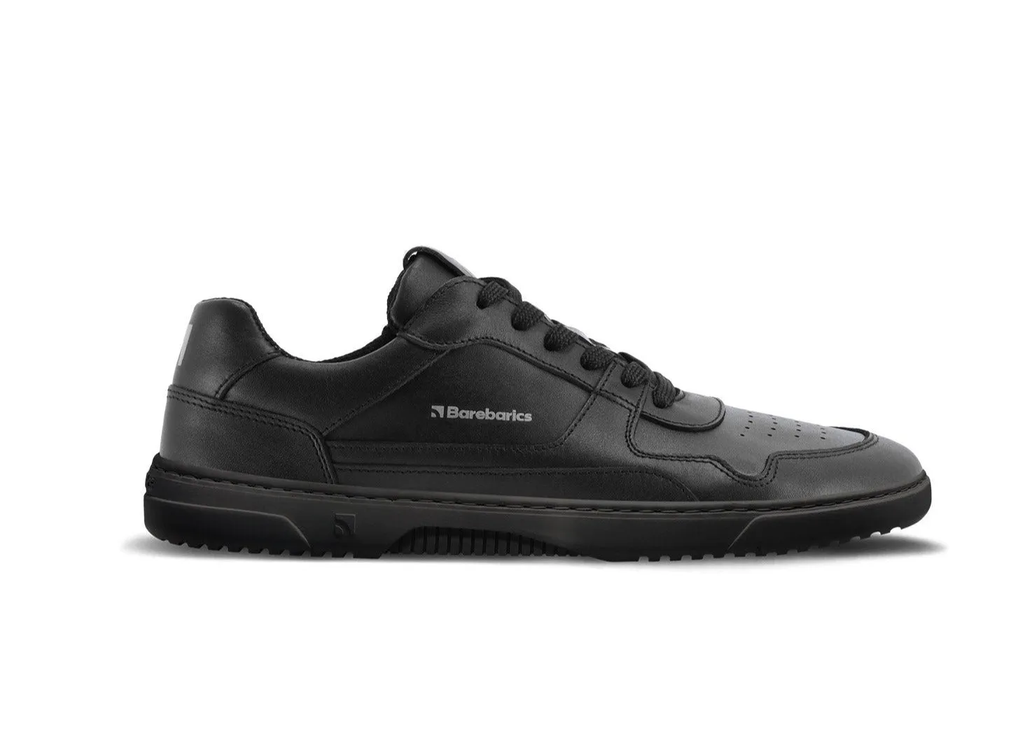 Barefoot Sneakers Barebarics Zing - Black - Leather