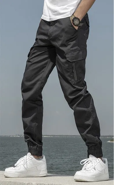 Brand Men Fashion Streetwear Cargo Pants