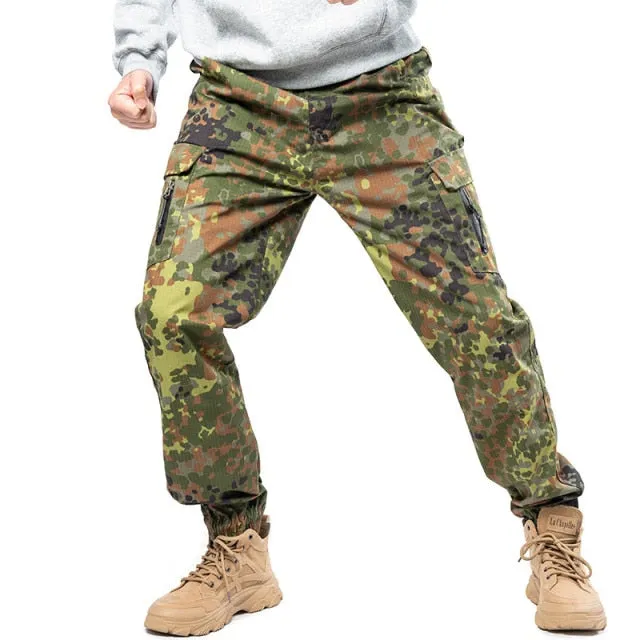 Brand Men Fashion Streetwear Cargo Pants