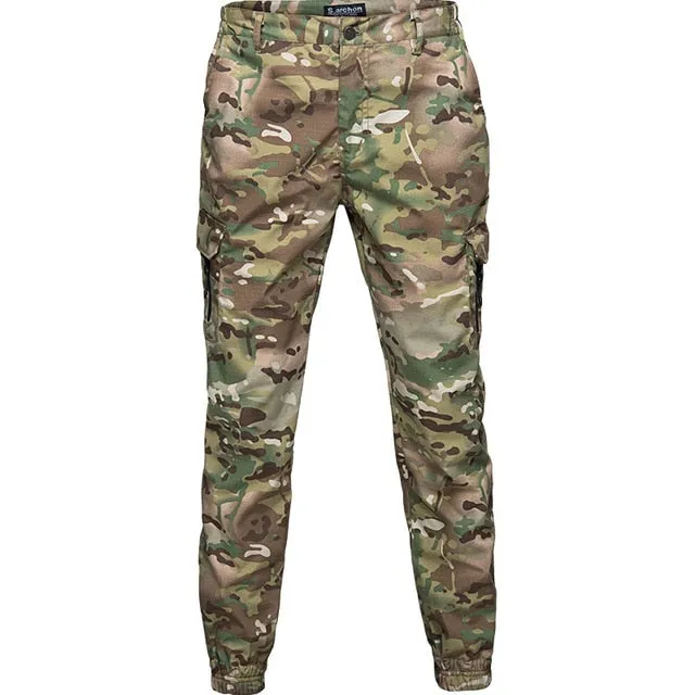 Brand Men Fashion Streetwear Cargo Pants