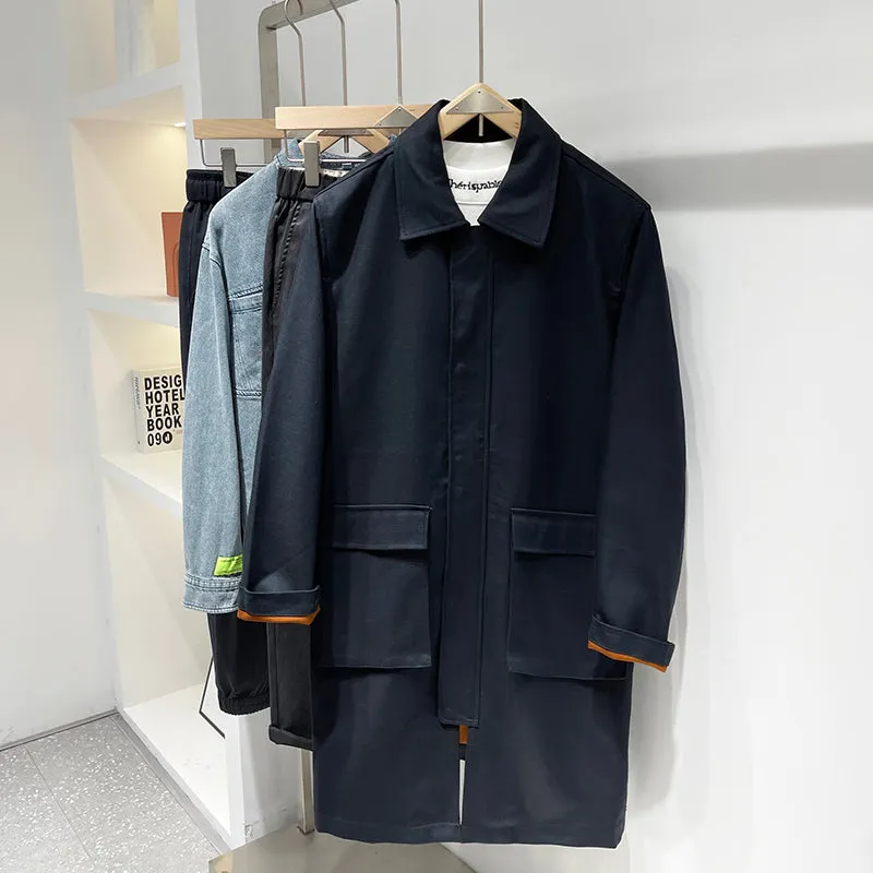 Cabinet Men's Mid-length Trench Coat