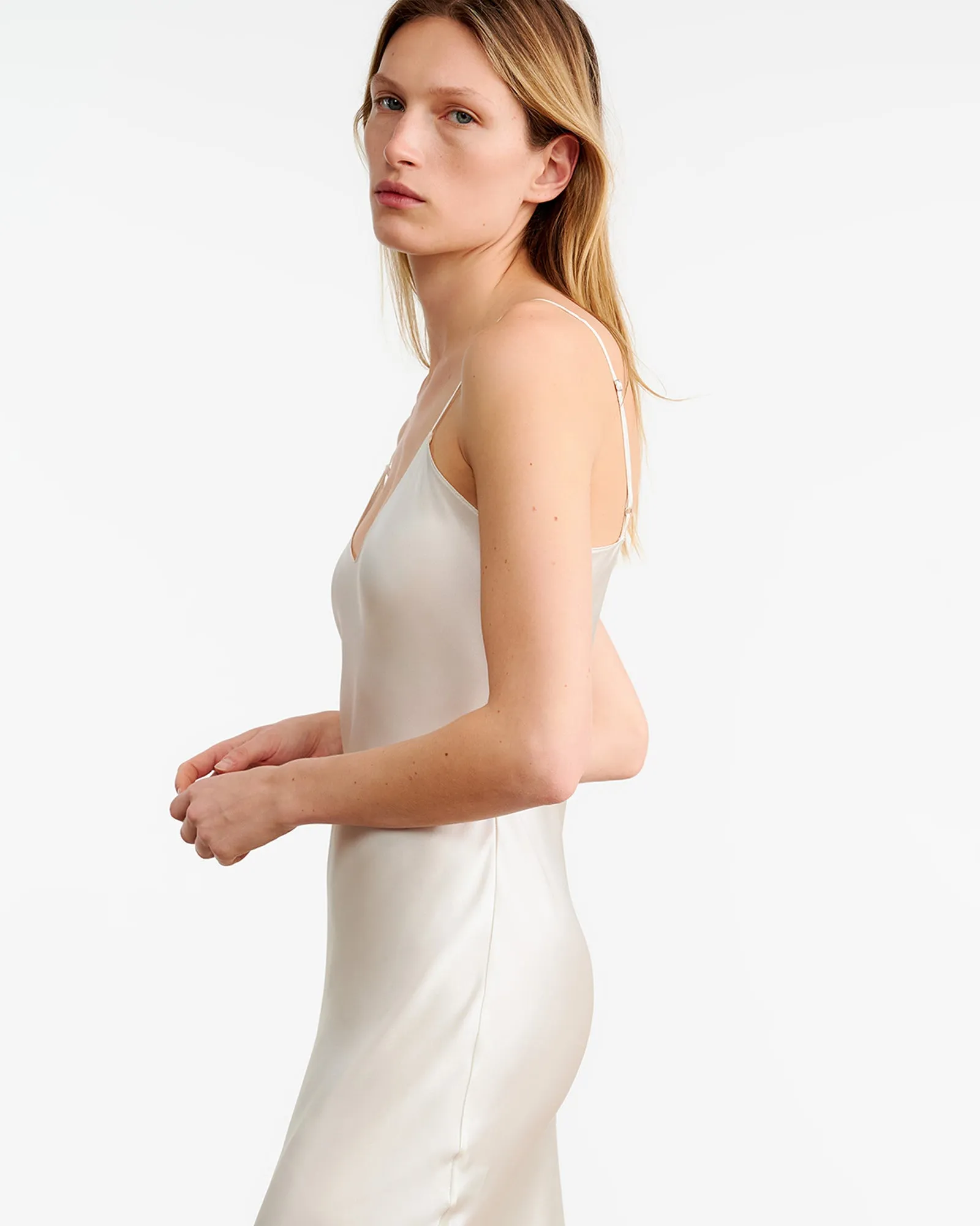 CAMI SILK DRESS