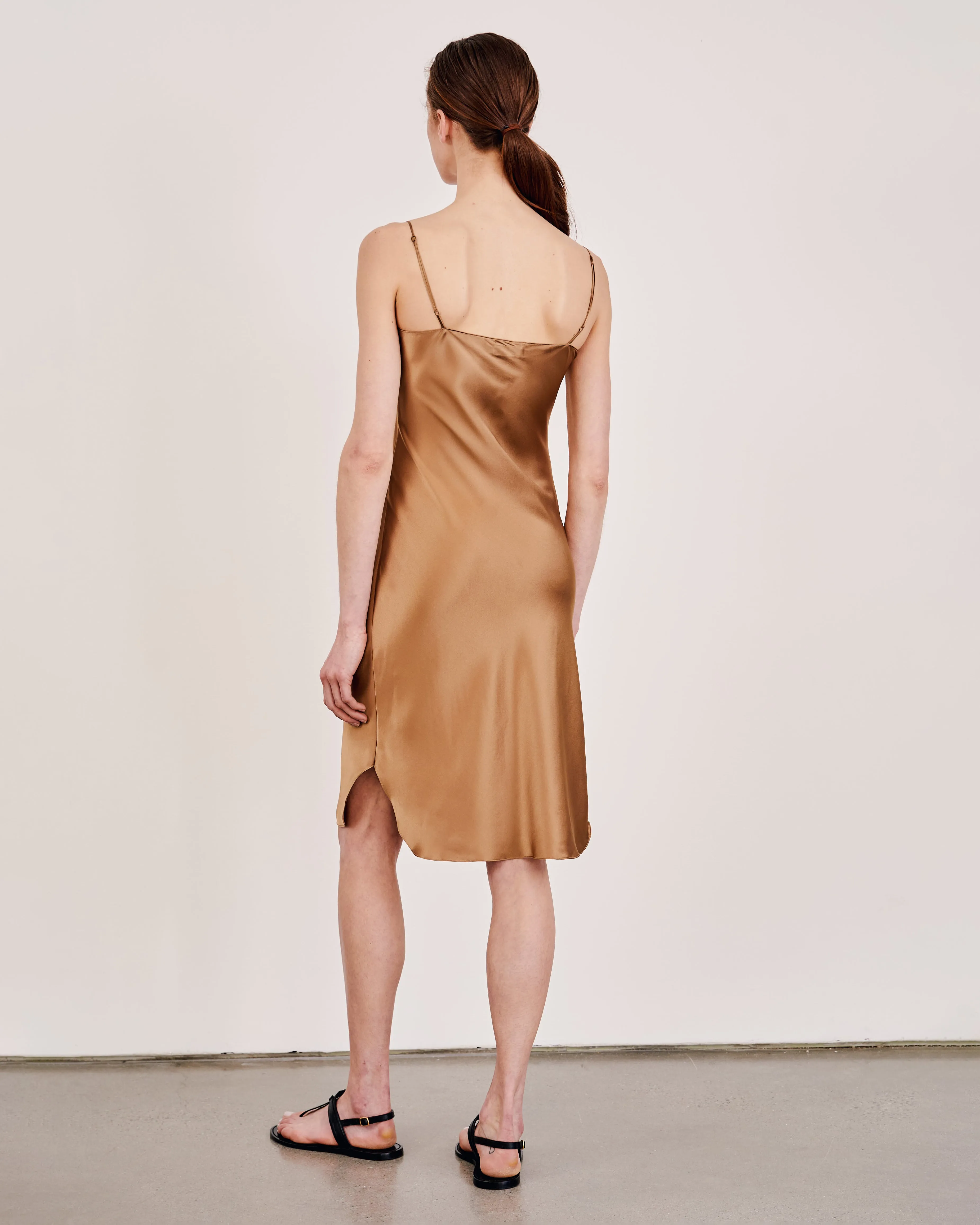 CAMI SILK DRESS