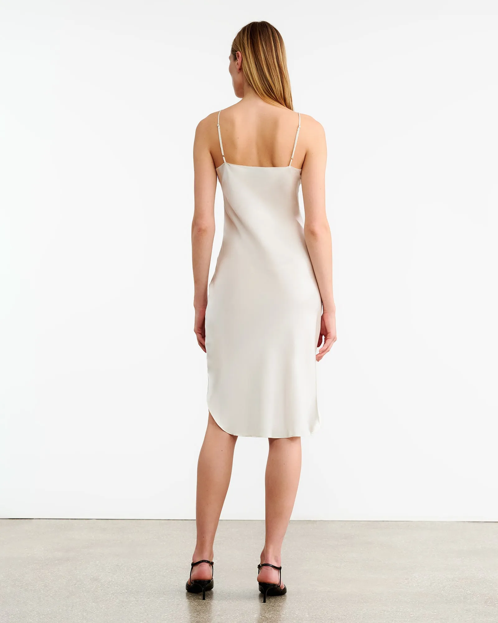 CAMI SILK DRESS