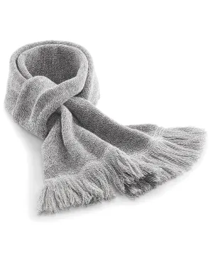 Classic knitted scarf | Heather Grey