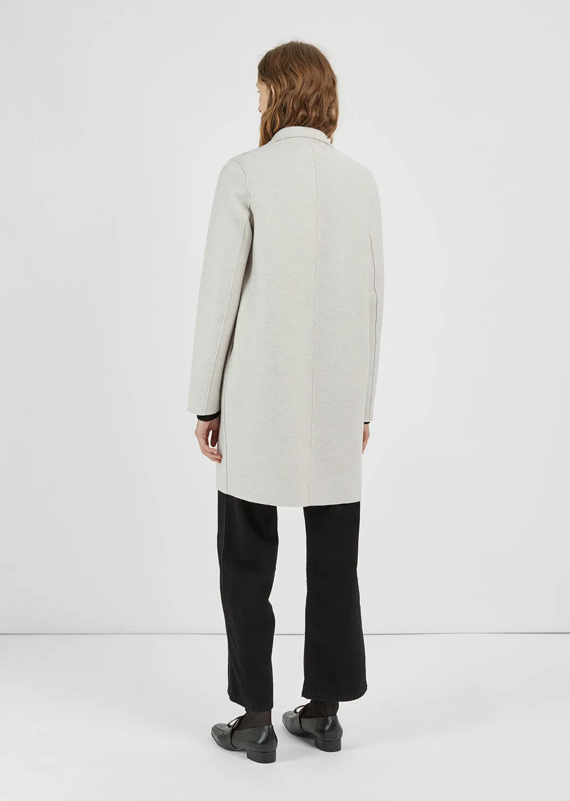 Classic Wool Cocoon Coat