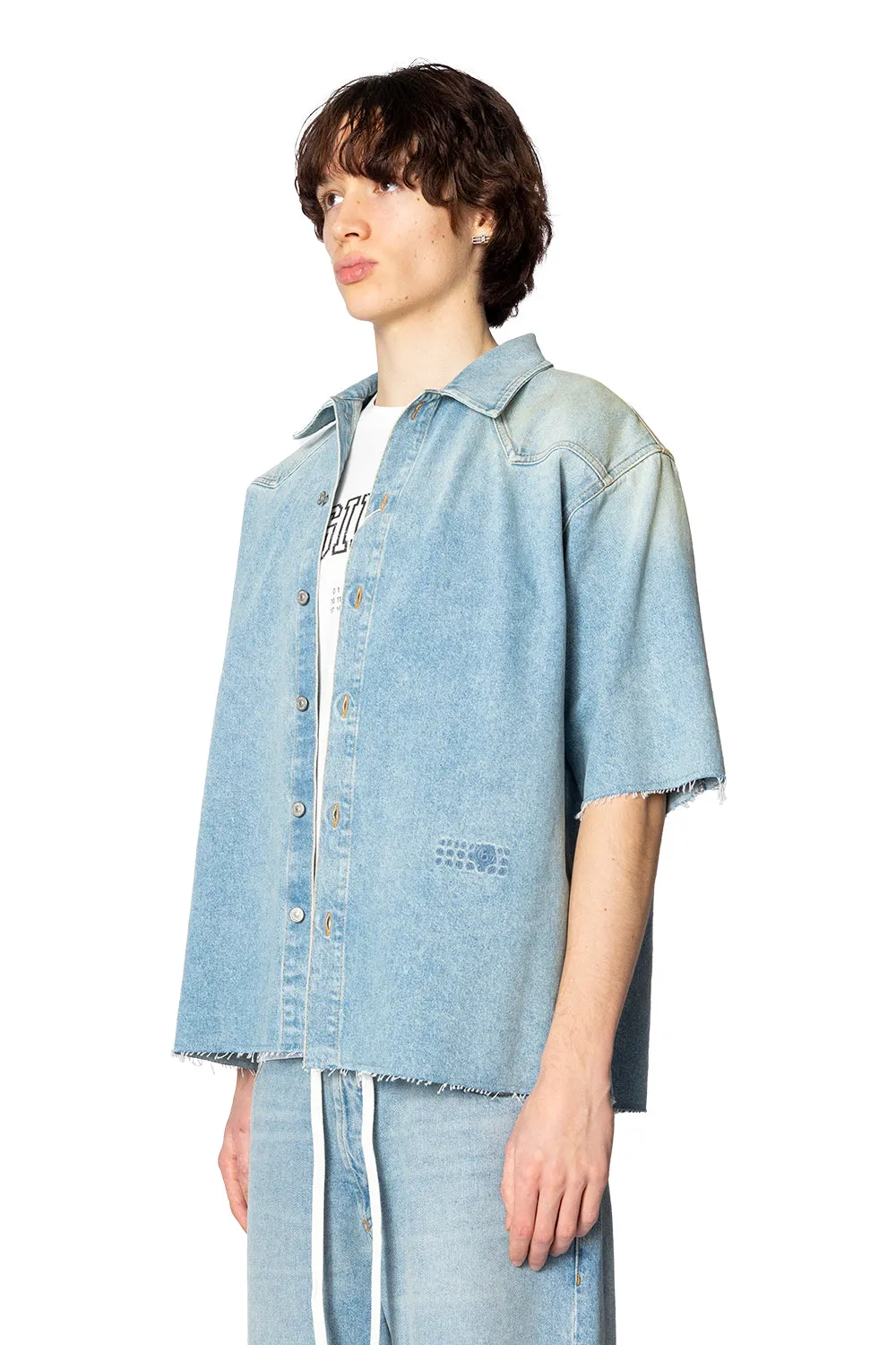 DENIM SHIRT BLUE