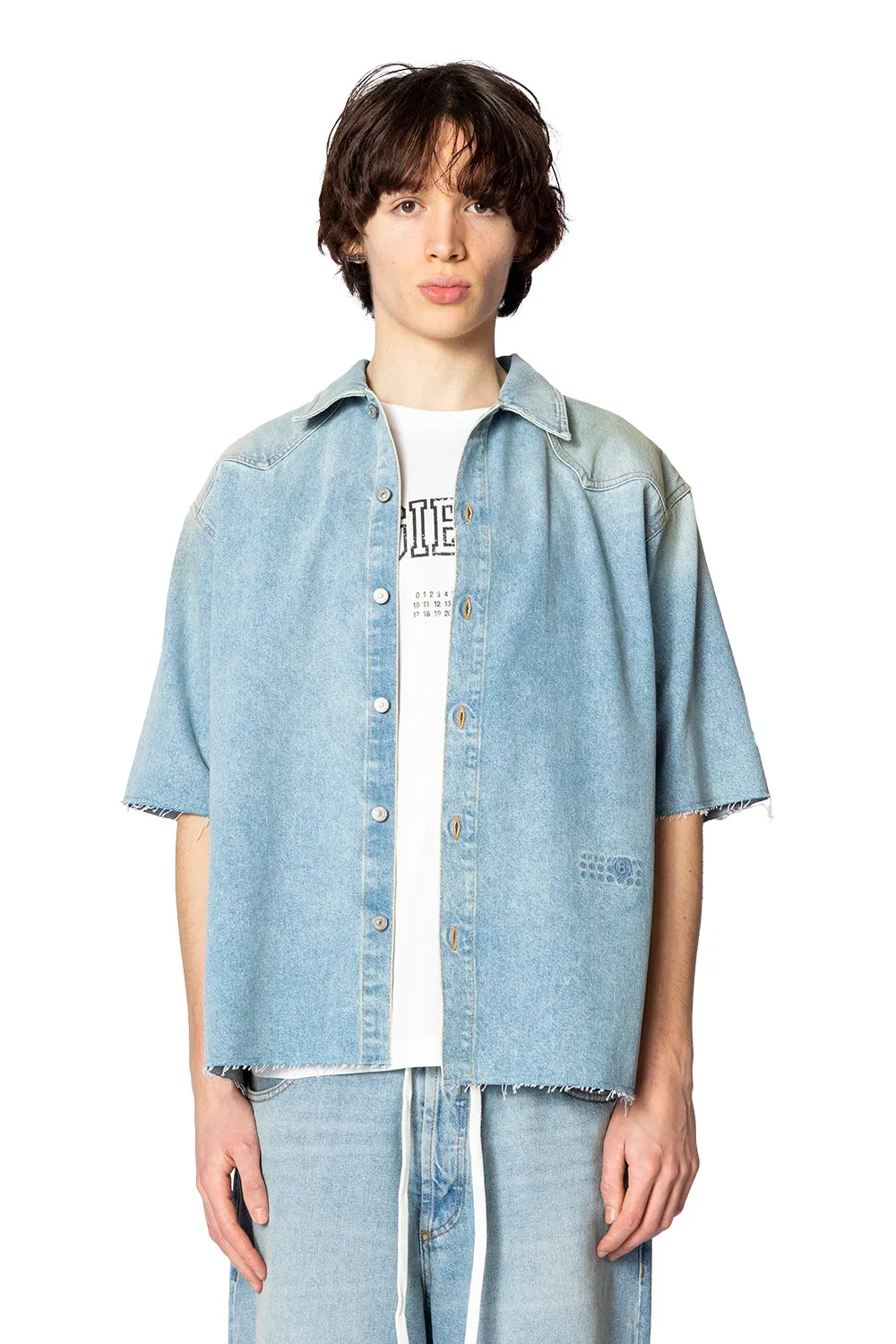 DENIM SHIRT BLUE