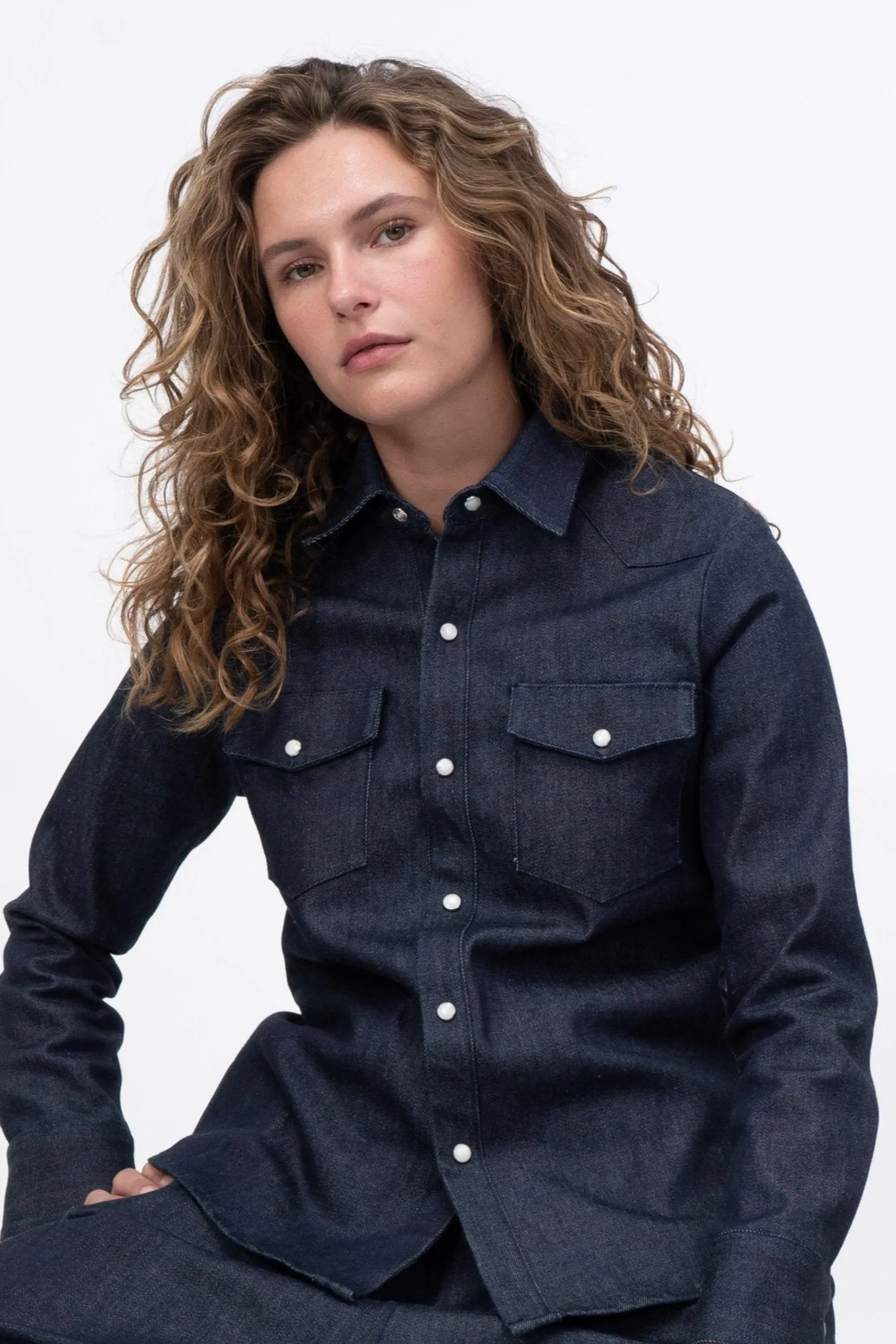 Denim Western Shirt