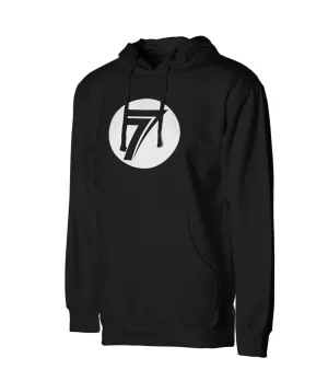 DOT HOODIE BLACK