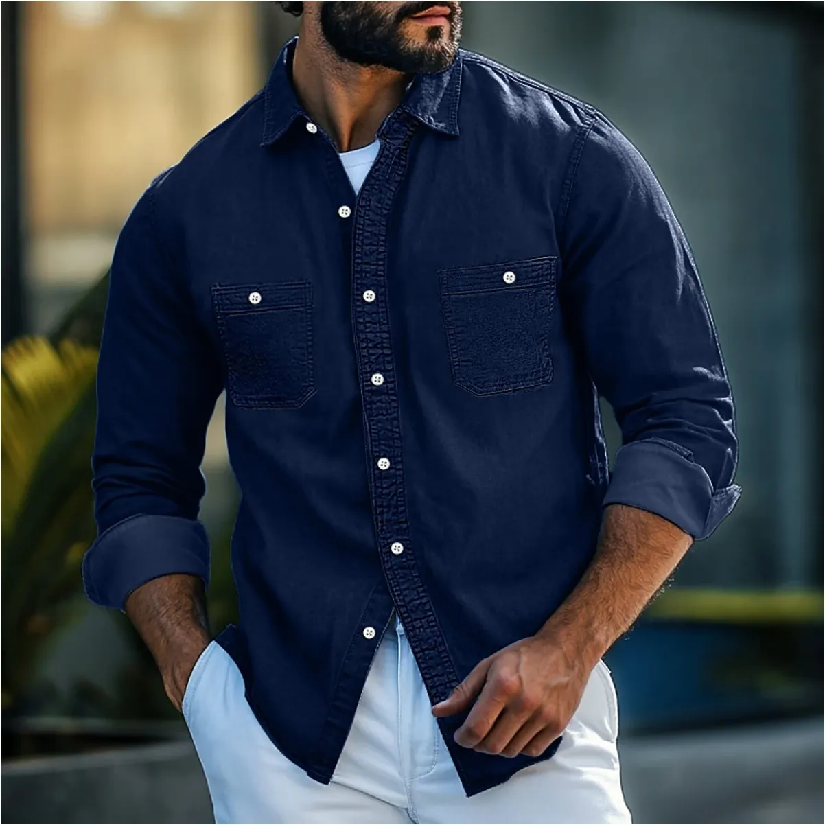 Erwin - Denim Shirt for Men