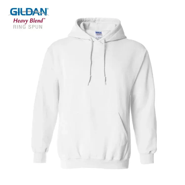 Gildan Men's Casual Fleece Pullover Hoodie – Hip Hop Sportswear, High-Quality Fashion Hoodie