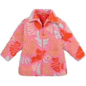 Girls Pink Coldy Coat