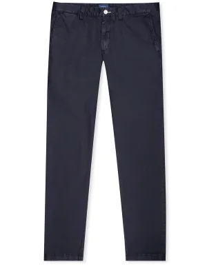 Hallden Slim Fit Sunfaded Chinos Marine