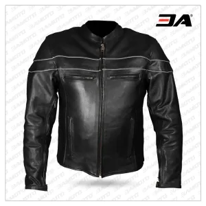 Iowa Motorcycle Leather Jacket