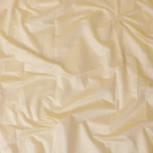 Light gold Plain synthetic brocade fabric-D14147