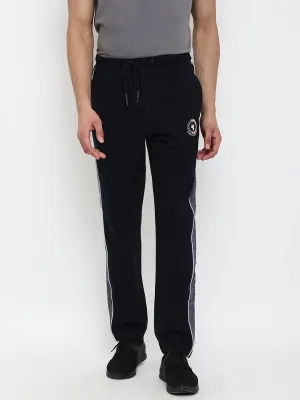 Men Navy Blue Trackpant