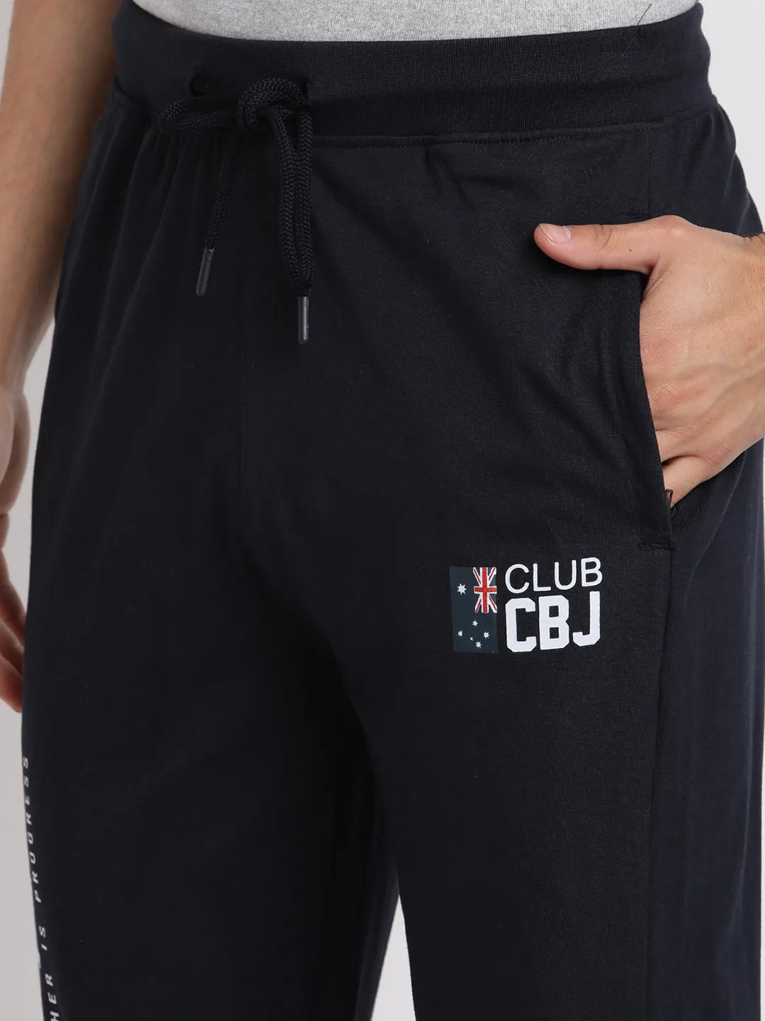 Men's Navy Track Pants