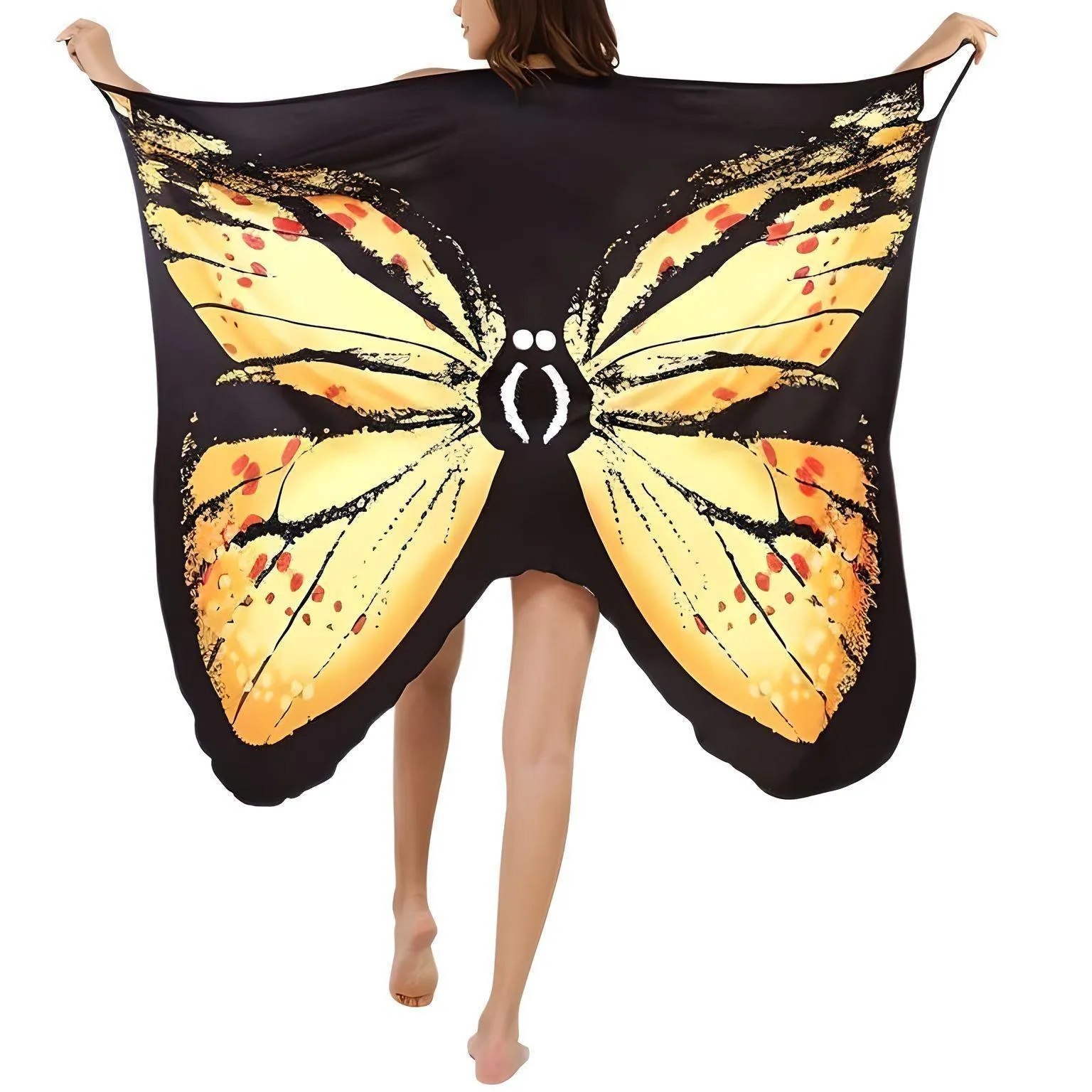 Sexy Butterfly Cover Up Women's Sarong Wrap Skirt Beachwear