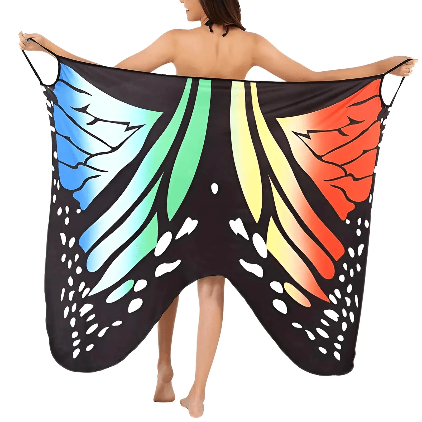 Sexy Butterfly Cover Up Women's Sarong Wrap Skirt Beachwear