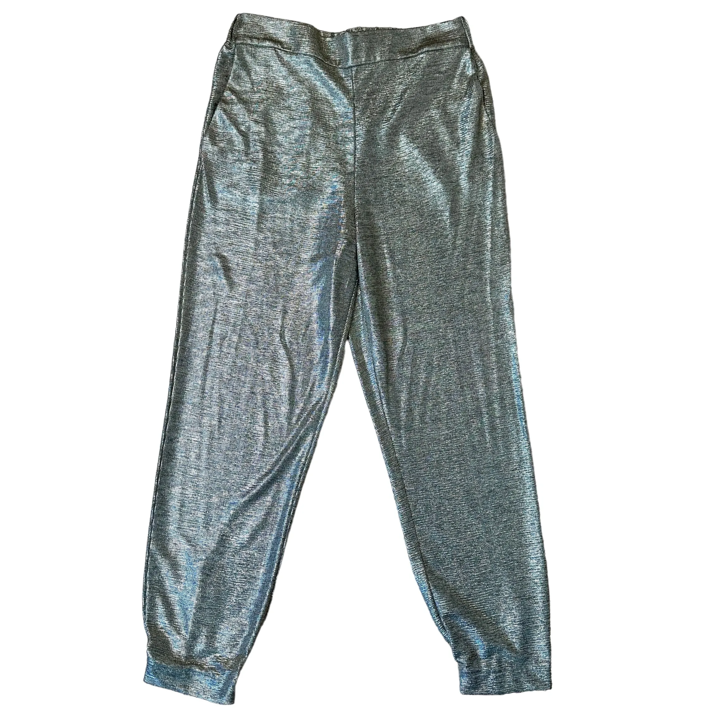 Shiny Jogger Pants - M