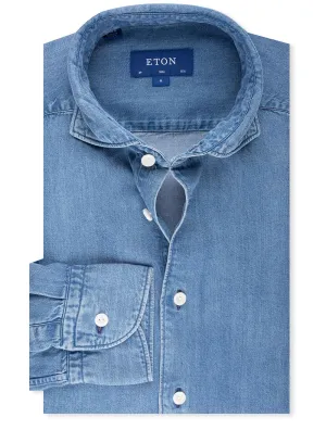 Slim Denim Shirt Denim