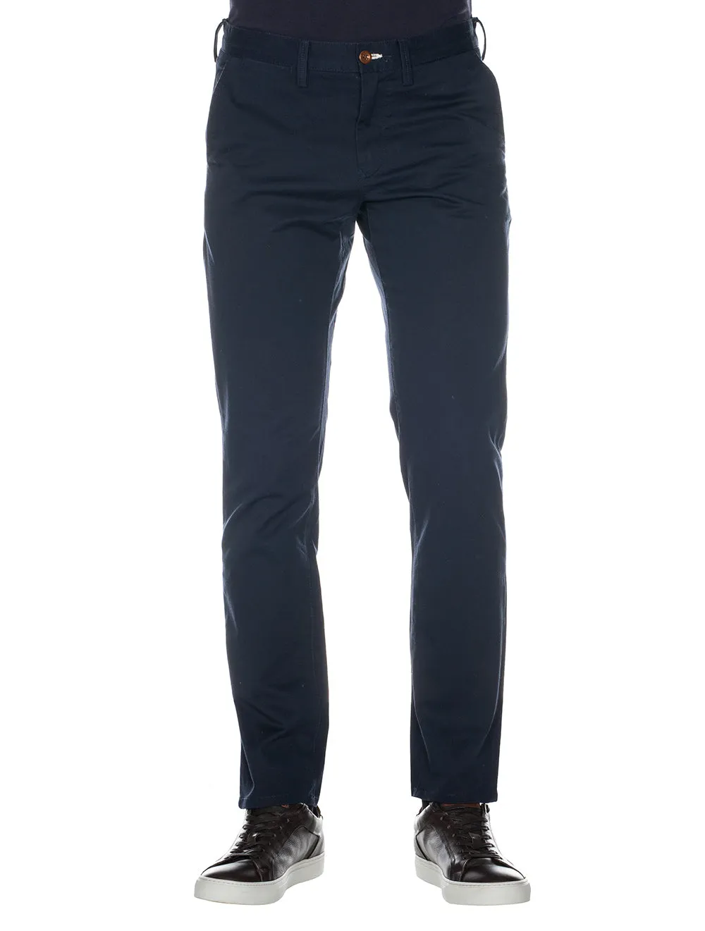 Slim Twill Chino Marine