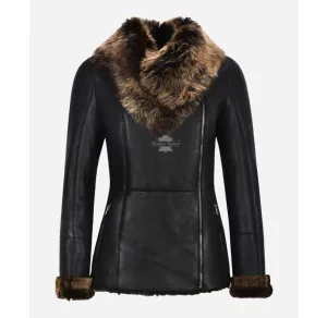 SPANISH Toscana Fur Jacket Ladies Sheepskin Winters Natural Fur Jacket