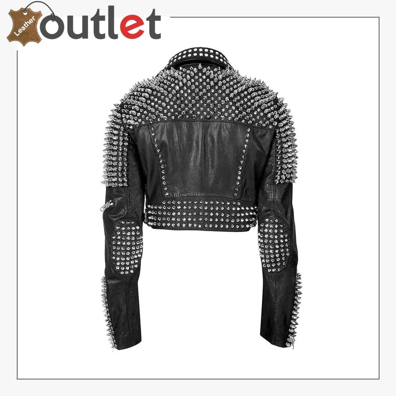 World Ends Britney Spears Studded Leather Jacket